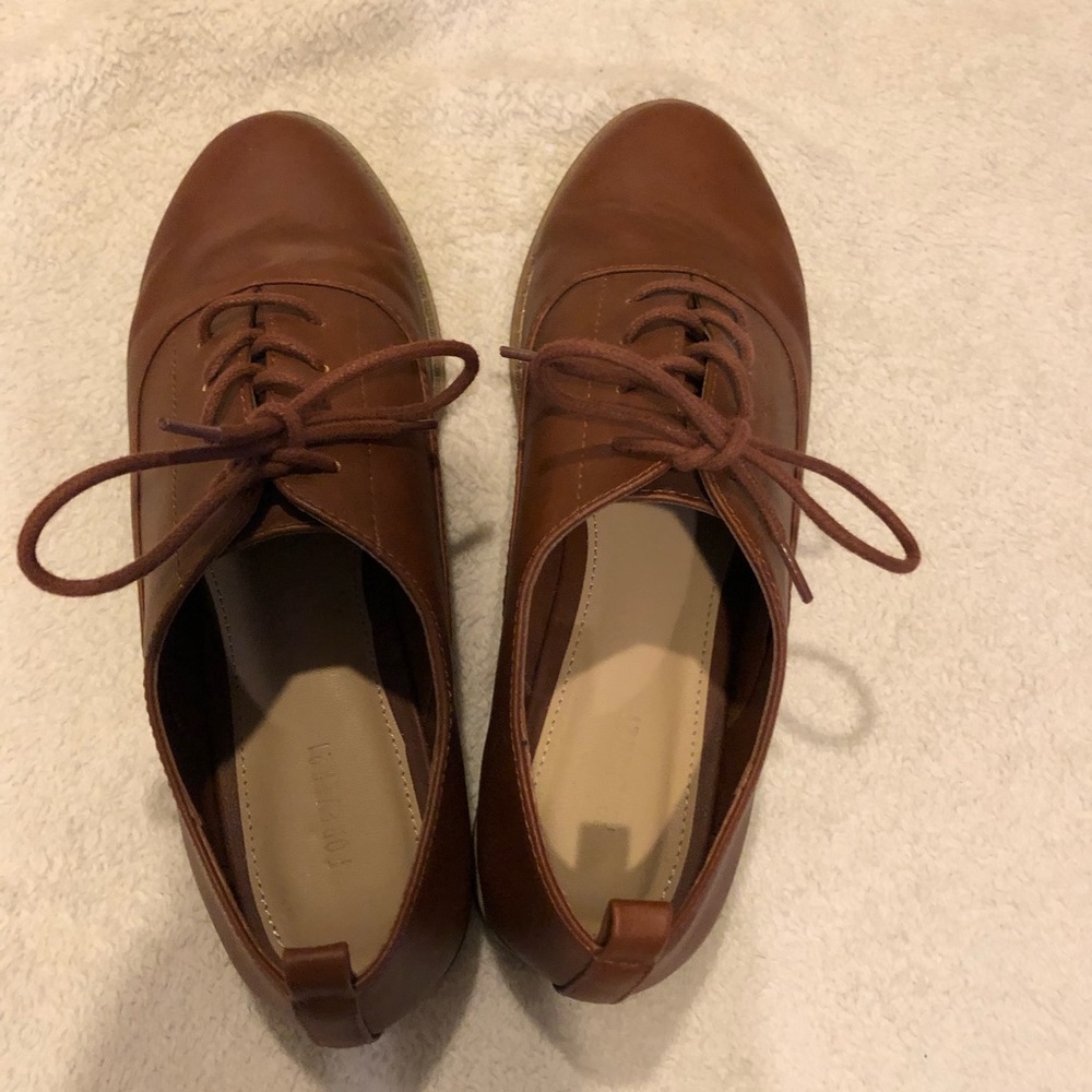 Forever 21 Brown Oxford Shoes